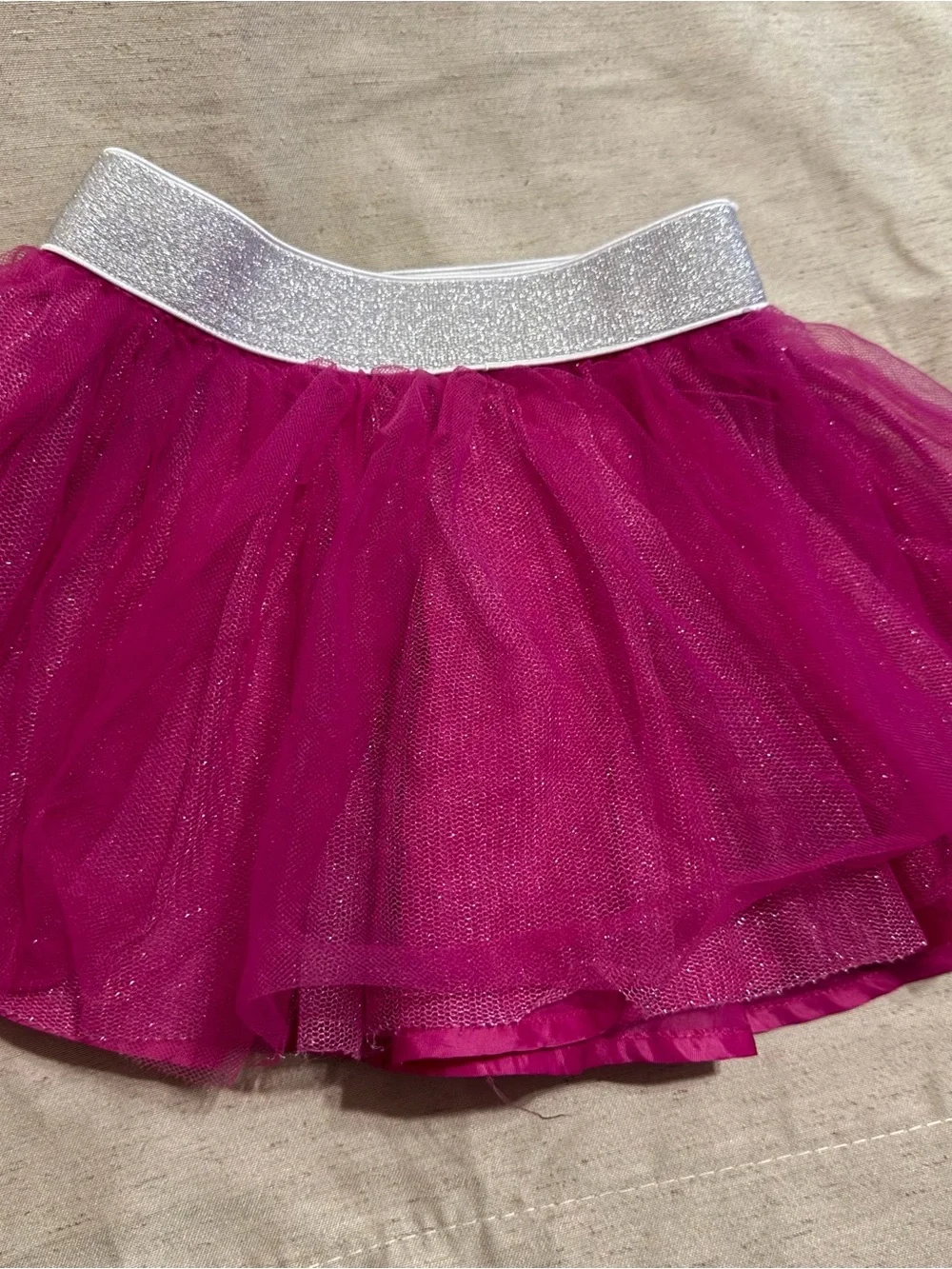 Sparkly Pink & Black Tulle Skirts Trio - Gymboree/ Disney & Paw patrol - 18mo/2T